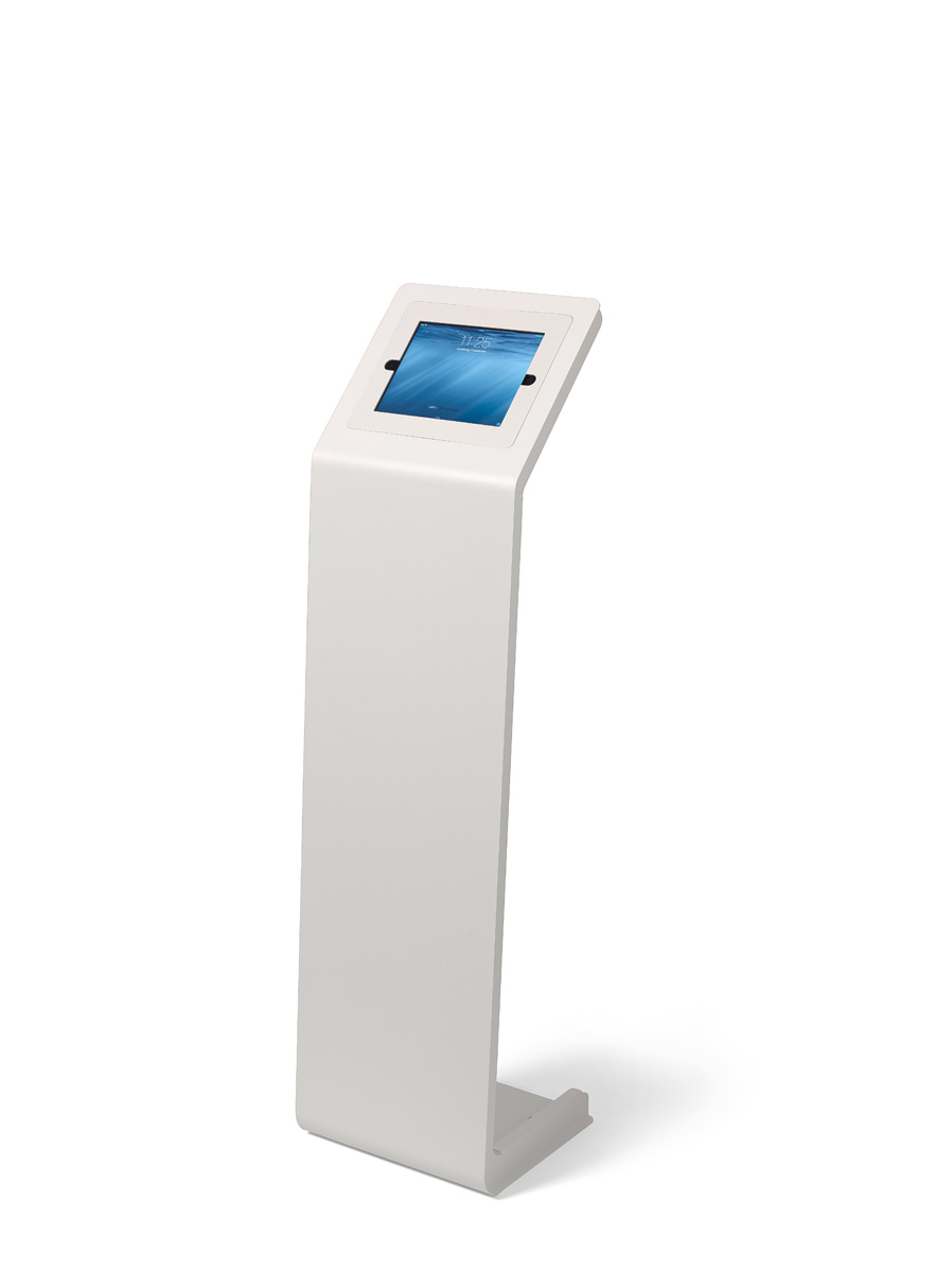 PPSK Kiosk Tabdoq floorstand white