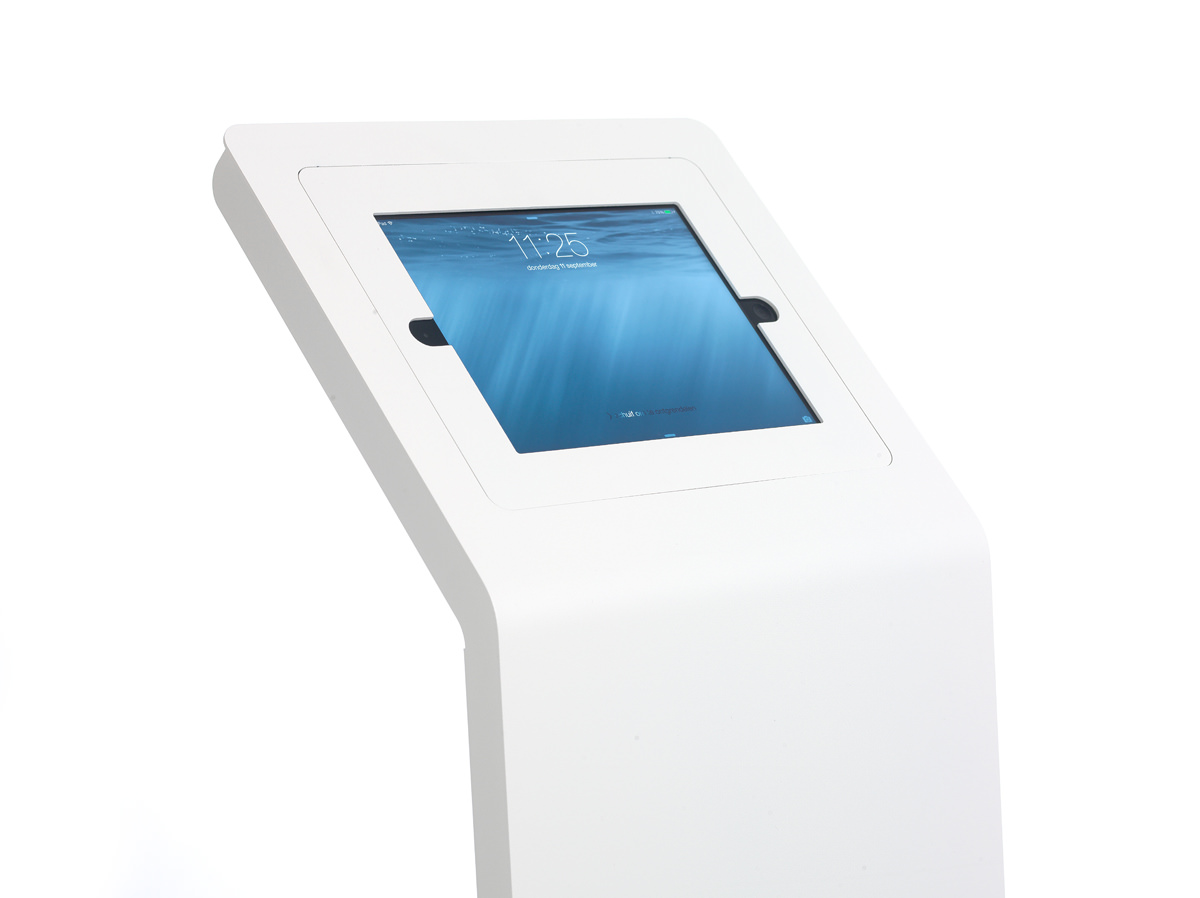 PPSK Kiosk Tabdoq floorstand white